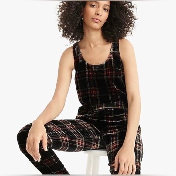 NWT J Crew Velvet Top - Picture 1 of 7